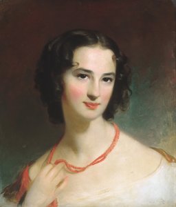 Mevrouw James Montgomery, Jr., ca. 1845 door Thomas Sully