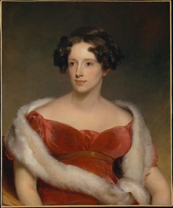 Mevrouw John Biddle (Eliza Falconer Bradish) door Thomas Sully