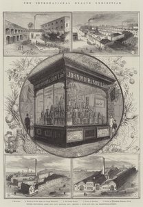 De Internationale Gezondheids Tentoonstelling, ingeblikte levensmiddelen, leger- en marine rantsoenen, enz., Messers J Moir en Zoon, 148, Leadenhall-Street
