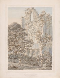 Westelijk Venster van Tintern Abbey door Thomas Sunderland