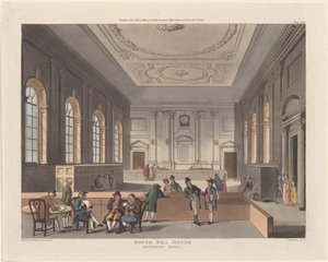 South Sea House, Dividend Hall, 1 februari 1810 door Thomas Sutherland