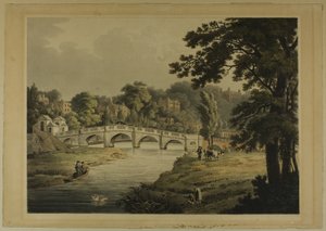 Uitzicht op Richmond vanaf de Brug