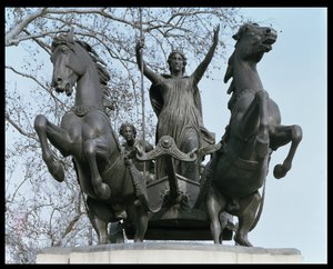 Boadicea, 1850s (brons)