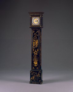 Koning Karel II dertig uur lange staande klok, ca. 1680