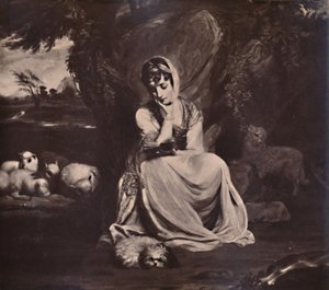 Frances Anne Crewe, Lady Crewe, als St Genevieve, ca. 1773-1894
