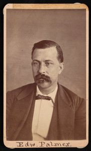 Portret van Edward Palmer 1829-1911, voor 1900