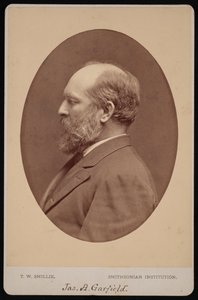 Portret van James Abram Garfield door Thomas William Smillie