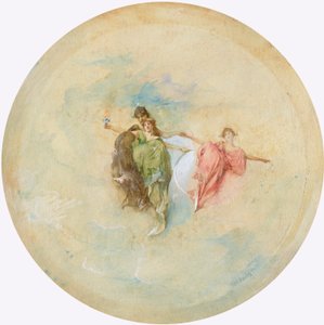 Dageraad door Thomas Wilmer Dewing