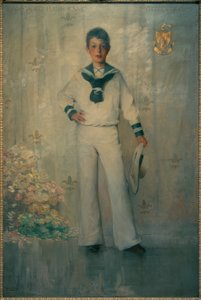 DeLancey Iselin Kane door Thomas Wilmer Dewing