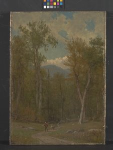 Landschap door Thomas Worthington Whittredge