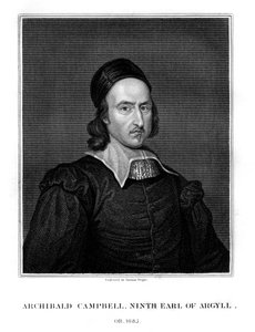 Archibald Campbell, 9e Graaf van Argyll, staatsman, 1828 door Thomas Wright