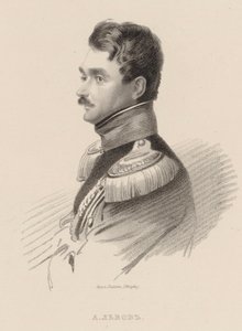 Portret van de componist Alexei Fyodorovich Lvov 1798-1870