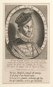 Karel IX, Koning van Frankrijk door Thomas de Leu