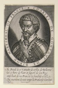 Charles de Gontaut, hertog van Biron, maarschalk van Frankrijk door Thomas de Leu