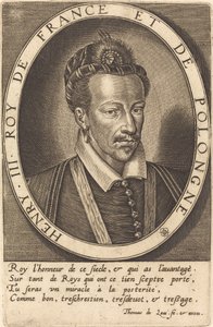 Henri III, Koning van Frankrijk door Thomas de Leu
