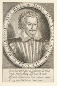 Henri de Savoie, hertog van Nemours door Thomas de Leu