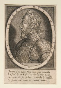 Hendrik II, koning van Frankrijk door Thomas de Leu