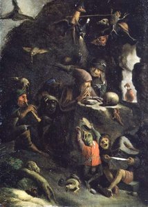 De Verleiding van St. Antonius door Thomas van Apshoven