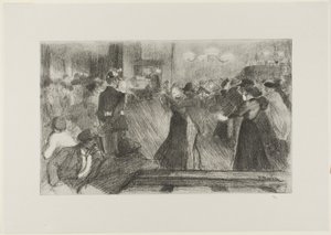 Danszaal door Théophile Alexandre Pierre Steinlen