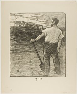 Gelukkig Nieuwjaar door Théophile Alexandre Pierre Steinlen