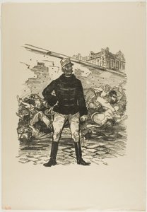 In al zijn glorie door Théophile Alexandre Pierre Steinlen