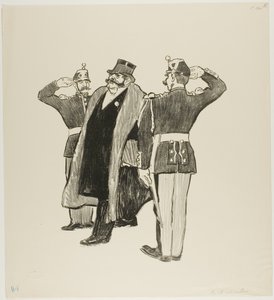 Honderd miljoen door Théophile Alexandre Pierre Steinlen