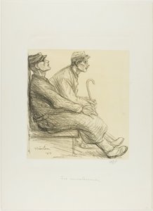 De herstellers door Théophile Alexandre Pierre Steinlen