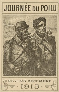 Journee du Poilu door Théophile Alexandre Steinlen