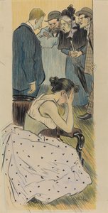 Zijn familie (lied) door Théophile Alexandre Steinlen