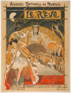 De Droom door Théophile Alexandre Steinlen
