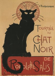 Tournee du Chat Noir door Théophile Alexandre Steinlen