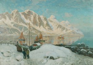 Noord-Noorwegen door Thorolf Holmboe