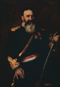 Generaal Piet Joubert, opperbevelhebber van de Nederlandse Zuid-Afrikaanse Republiek, 1890