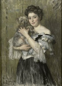 Maria Catharina Josephine Jordan (1866-1948). Echtgenote van de schilder George Hendrik Breitner