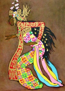Klassieke Balinese danseres