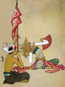 Klassieke Balinese Danseres door Thyra Kleen