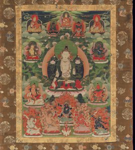 Manjushri, Bodhisattva van Wijsheid door Tibetan School