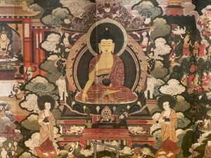 Scènes uit het leven van de Boeddha Shakyamuni