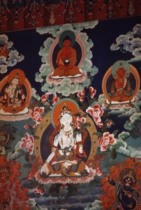 Muurschilderingen die godheden afbeelden, Potala Paleis