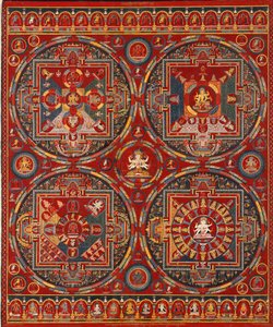 Sakya orde. Vier Mandala