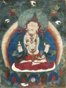 Vajrasattva, begin 19e eeuw door Tibetan culture