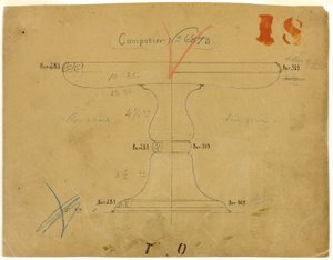 Ontwerp voor Compotier nr. 6873 door Tiffany and Company