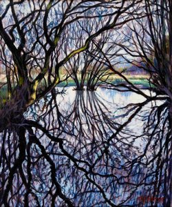 Vijverreflecties, 2009 door Tilly Willis