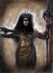 Koningin van de duistere fantasy door Tim Hoinkis