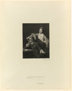 Garrick en zijn vrouw, uit Old English Masters