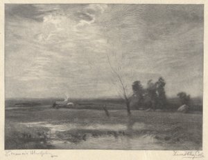 Landschap, Middag