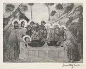 Oude Italiaanse Meesters: Begrafenis van de Maagd, 1888-1892 door Timothy Cole