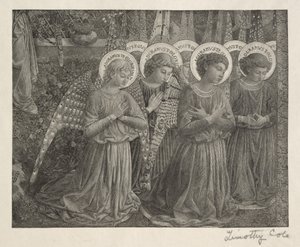 Oude Italiaanse Meesters: Groep van Engelen, 1888-1892 door Timothy Cole