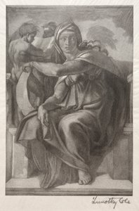 Oude Italiaanse meesters: De Delphische Sibylle, 1890 door Timothy Cole
