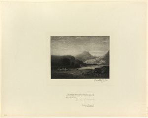 Aan de rivier de Wye, uit Oude Engelse Meesters door Timothy Cole
